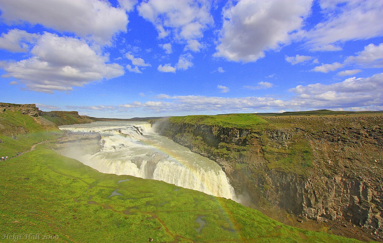 Gullfoss Waterfall